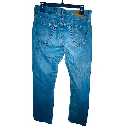 Vintage Adriano Goldschmied AG Jeans 32x32 The Hero Relaxed Straight Light Wash - Picture 2 of 16